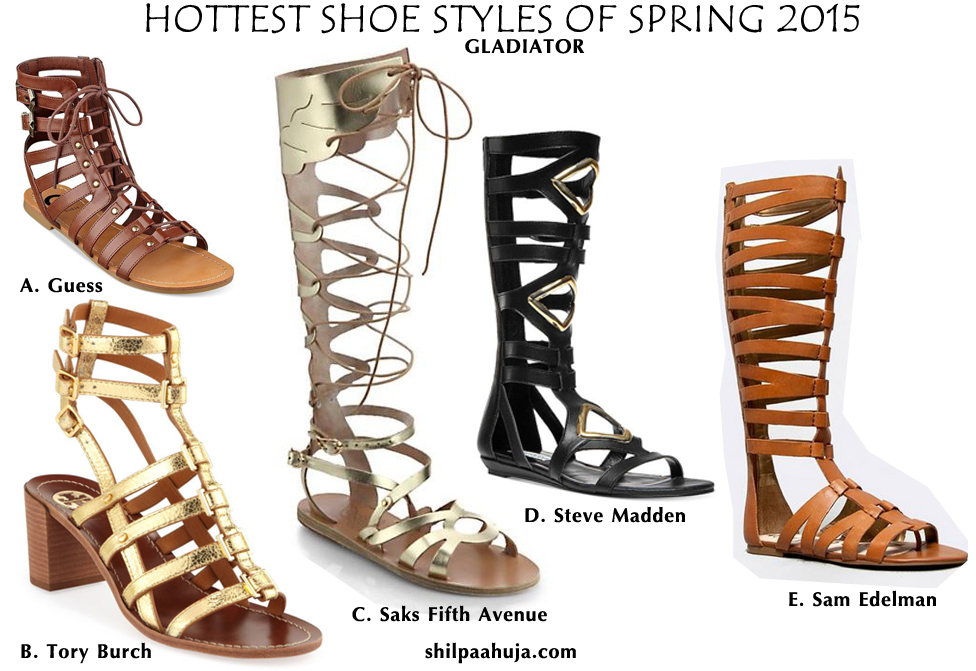 Women's Shoes: 12 Trendiest Styles For Spring 2015 | Shilpa Ahuja