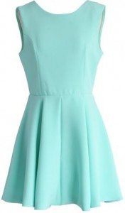 chicwish_mint_blue_skater_dress_short_girly_casual_wear_wardrobe_essential_items