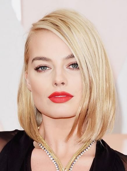 haircut_hairstyle_spring_summer_latest2015_womens_celebrity_fashion_style_margot_robbie_medium_short_medium_bob_blonde