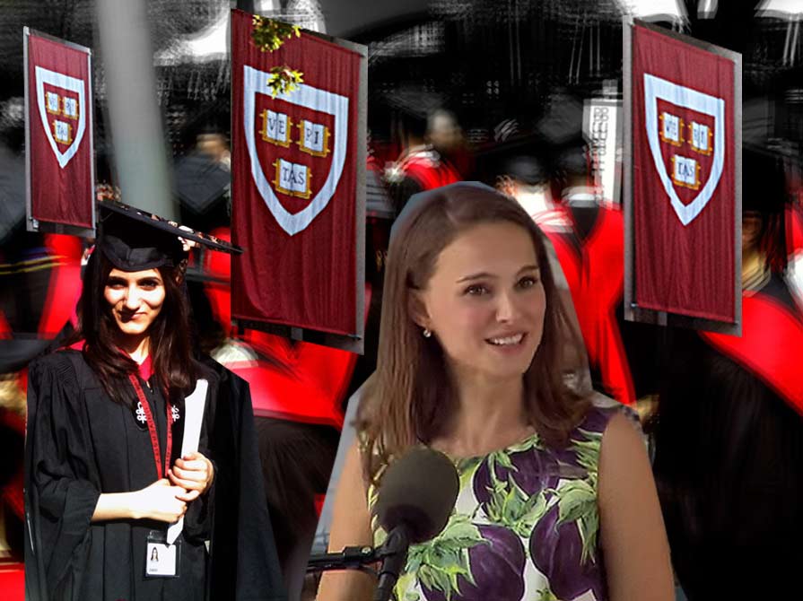 shilpa ahuja lifestyle fashion blogger natalie portman harvard university commencement graduation speech ceremony video life lessons