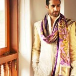 designer-wedding-sherwani-for-men-latest-trends-fall-winter-2015-2016-couture-groom-outfit-gold-purple-orange-nivedita-saboo