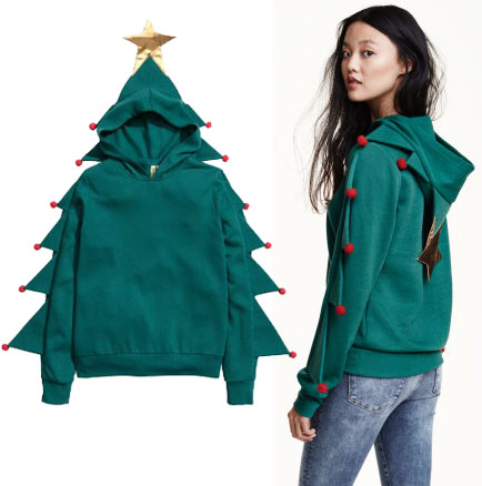 hm-red-christmas-tree-hoodie-sweater-green
