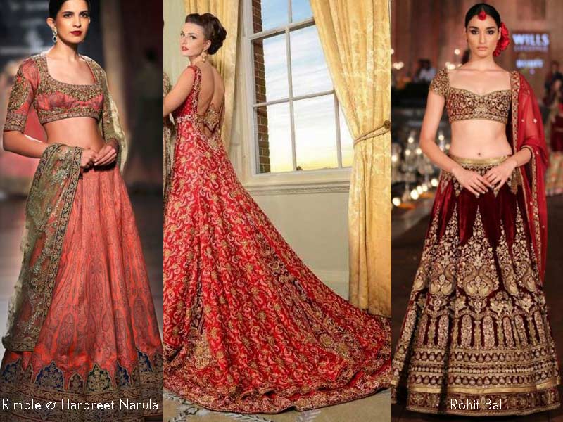 latest-indian-designer-wedding-lehenga-trends-2015-2016-winter-red-wine-designs