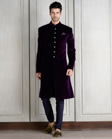 indian-men-traditional-wedding-marriage-wear-clothing-designer-purple-sherwani-manish