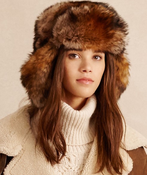 winter-accessories-latest-trends-women-hats-caps-shearling-trapper-taupe-ralph-lauren