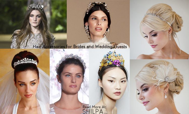 how-to-wear-hair-accessories-wedding-bridal-guests-dress-hairstyles-latest