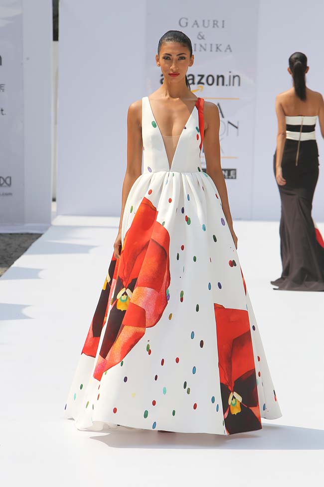 Designer Silk Faille Dress | Deepika Padukone