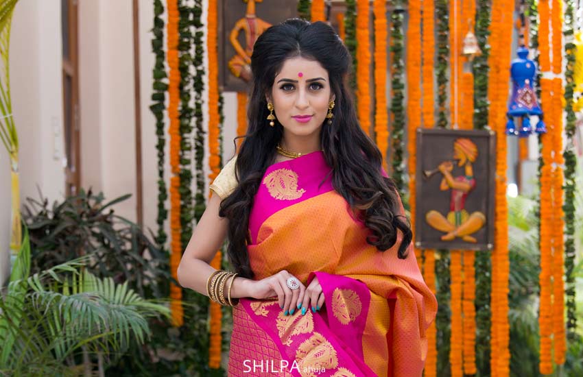 bharatsthali-yellow-red-comnination-beautiful-saree-silk