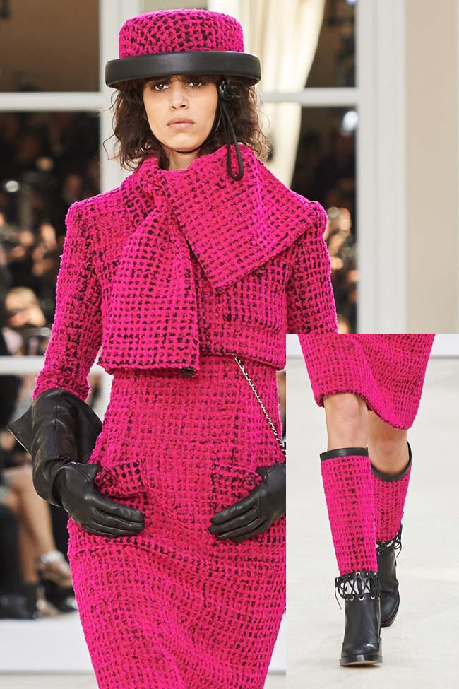 chanel-bright-pink-riding--hat-boots-shoes-fw16-fall-winter-2016-latest-fashion-accessories