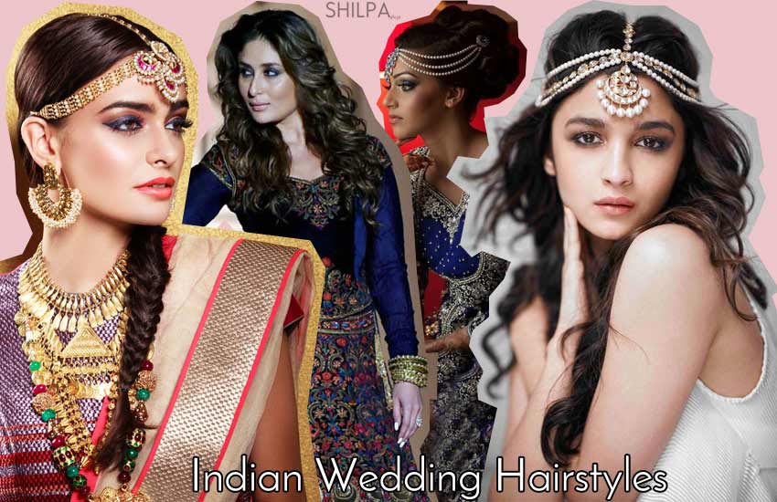 indian-wedding-hairstyles-reception-hair-styles-hairdo-bun-braid-curls-bridal