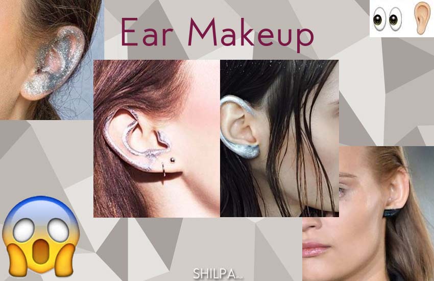latest-trend-ear-makeup-2016-ideas-fall-winter-glitter