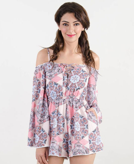 off-shoulder-rompers-printed-stalk-buy-love-online-shopping-cheap-tops-for-women