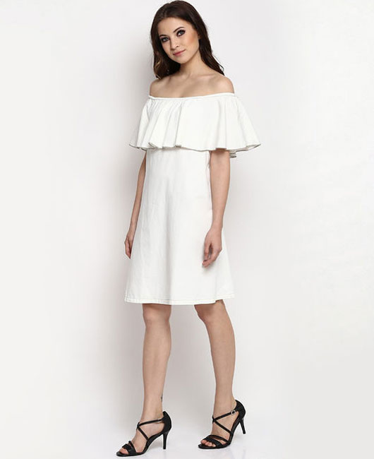 off-the-shoulder-dresses-online-india-stalk-buy-love-shopping-white-knee-length