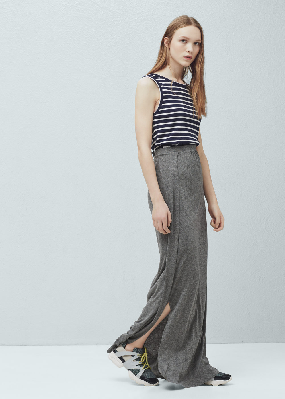 mango-flowy-grey-long-skirt-shopping-online-rupees-india-maxi-long-girls-top