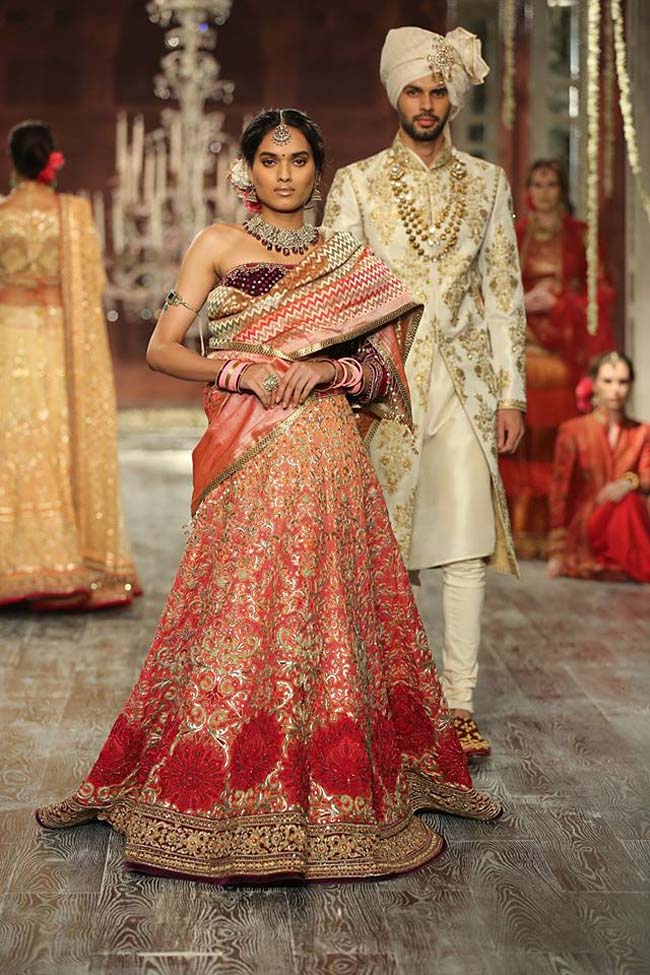 Zardozi Ombre Lehenga – Tarun Tahiliani Official