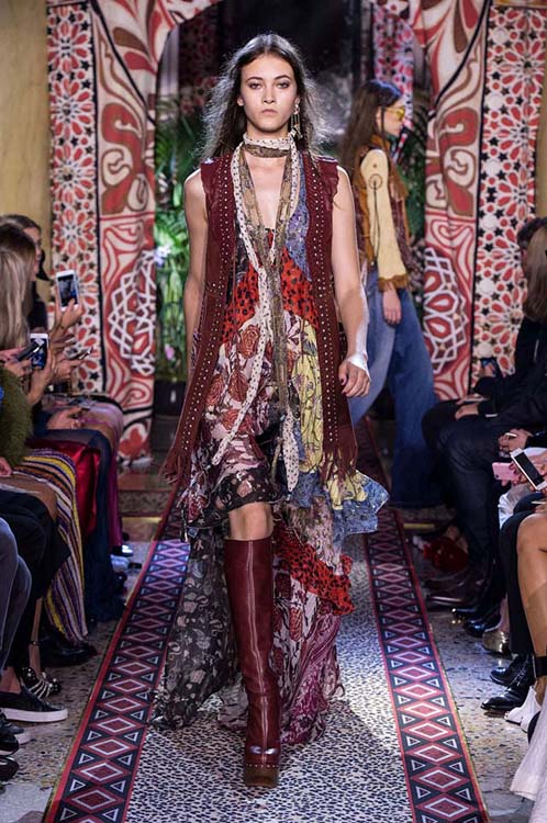 roberto-cavalli-spring-summer-2017-ss17-rtw-dress-9-multicolored-one-piece-scarf-burgundhy-coat-booties