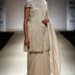latest-designer-sarees-cream-long-slit-blouse-rabani-rakha-fashion-trends-2016-2017