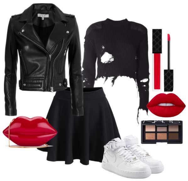 bold-ways-to-wear-white-sneakers-black-outfit-leather-jacket