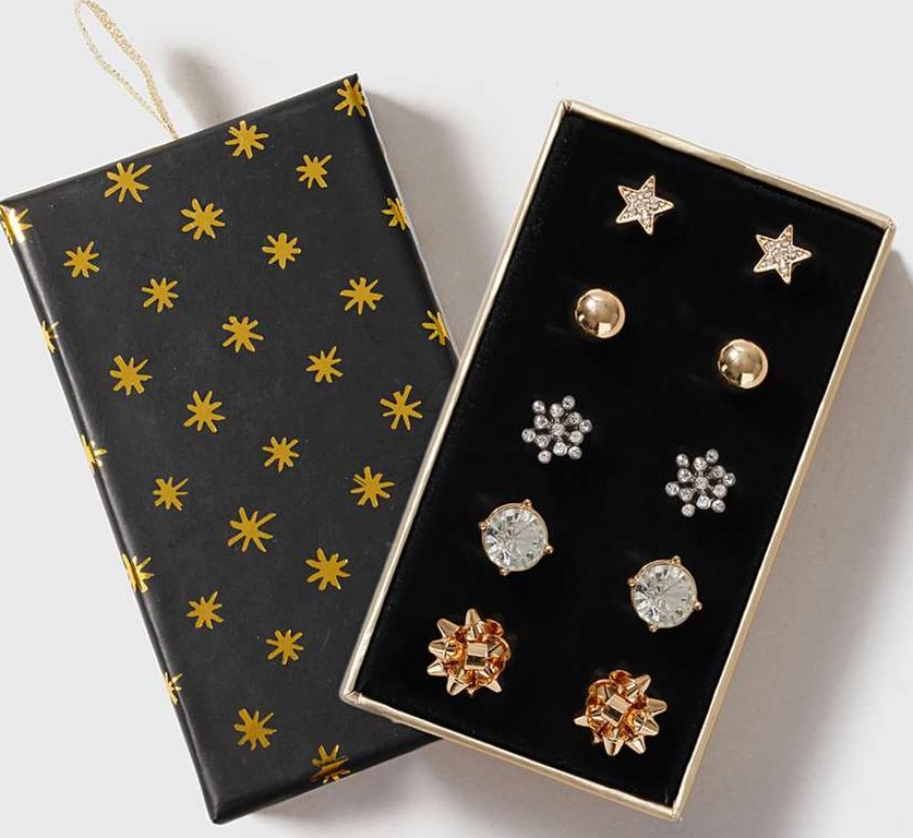 christmas-gift-ideas-women-stud-pack-earrings-women