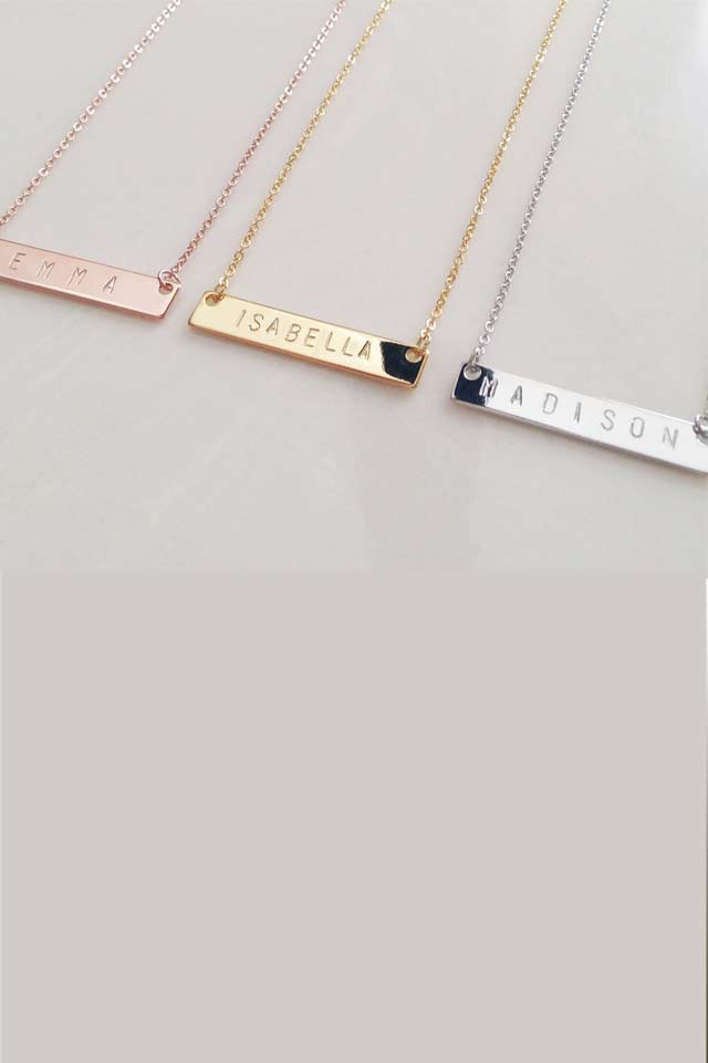 personalised-necklace-handmade-minimalist-jewelry-name-plate-bar