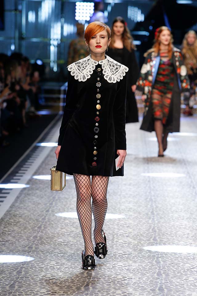 dolce-and-gabbana-fw17-rtw-fall-winter-2017-18-collection (25)-black-dress-lace