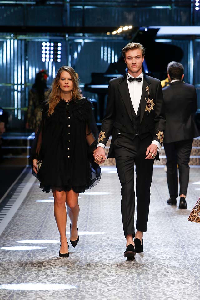 dolce-and-gabbana-fw17-rtw-fall-winter-2017-18-collection (35)-black-dress-suit