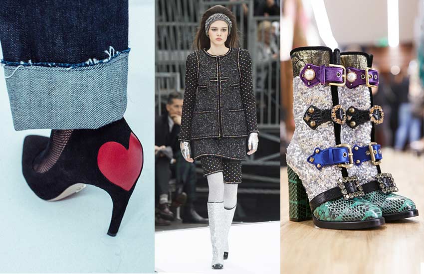 shoe-trend-analysis-dior-dolce-gabbana-embellished-shoes-chanel-metallic-boots