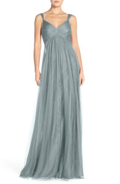 best-types-of-gowns-styles-designer-gowns-grey-empire-waist-monique-lhuillier-