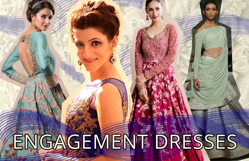 Latest Engagement Dresses for Bride 2022 for Haldi