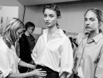 Tods-spring-summer-2018-SS18-collections-rtw-dresses (2)-backstage-scenes-white-shirt-skirt