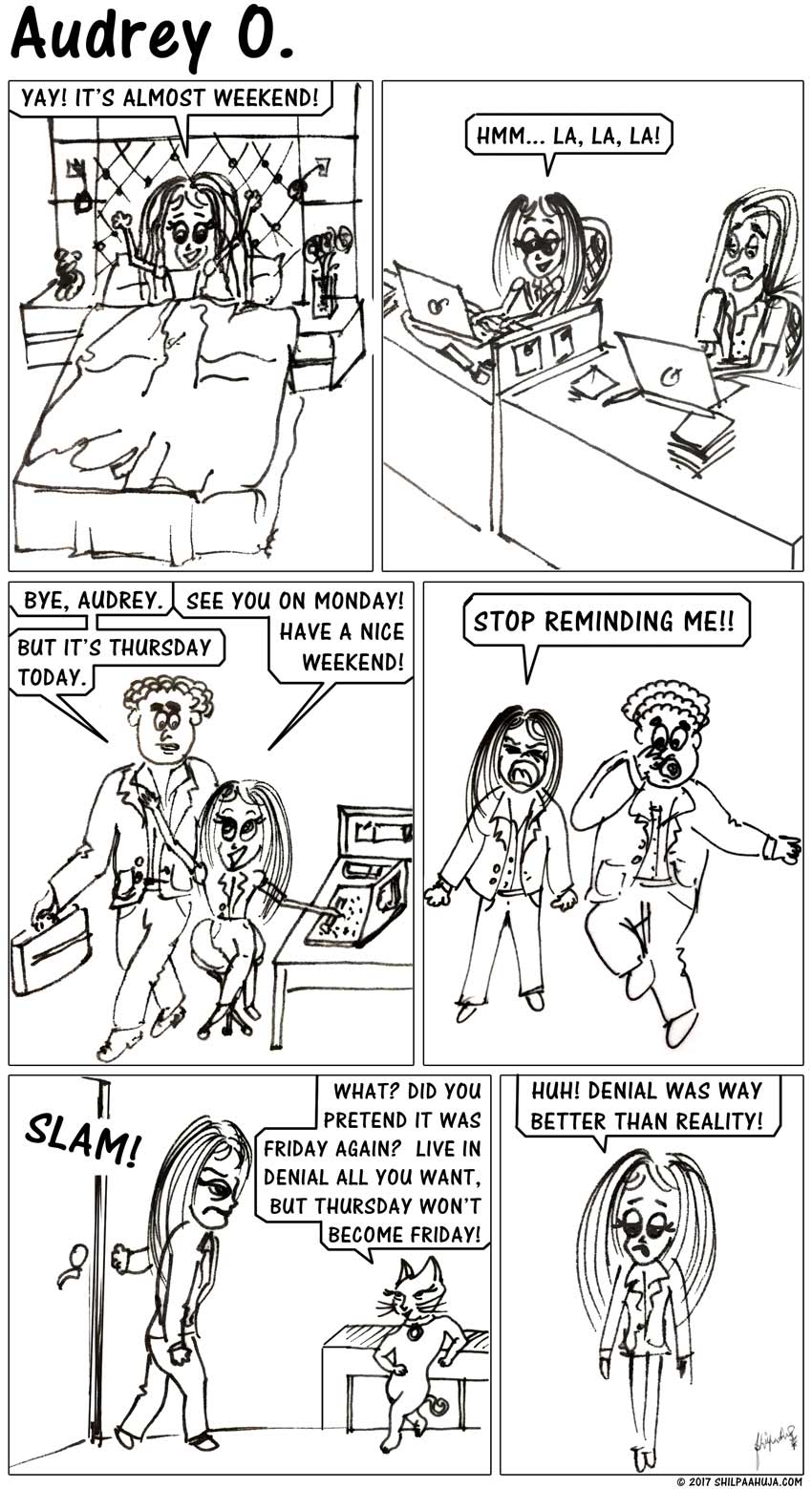 audrey-o-comic-girl-s1e38-coco-living-in-denial being in denial office-memes-funny-joke-cartoon