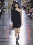 Givenchy-spring-summer-2018-SS18-collection-rtw-dresses (65)-one-sided-ruffled-sleeve-black-dress