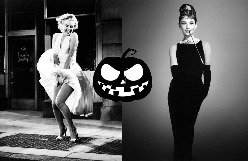 latest-halloween-costumes-outfit-ideas-hollywood-icons-marilyn-monroe-audrey-hepburn