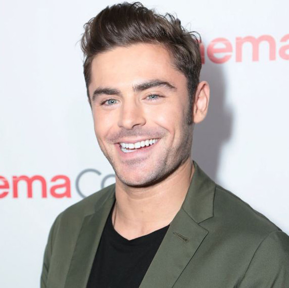 latest men's grooming trends faux-hawk-stubble-zac-efron