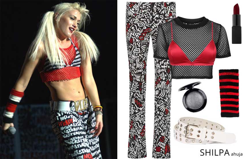 best-90s-themed-party-outfits-ideas-gwen-stefani-fashion-celeb-style-look-diy-costume