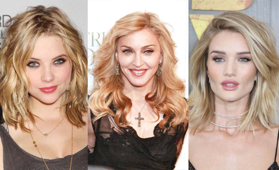 highlights-lowlights-hair-color-ideas-short-long-blonde-hair-madonna