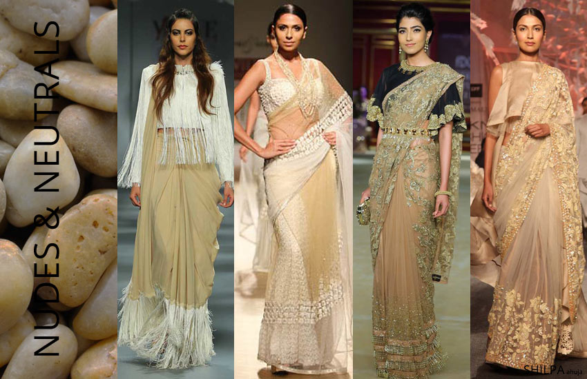 latest-color-trends-sarees-womens-fashion-NUDES-style-spring-summer-2018