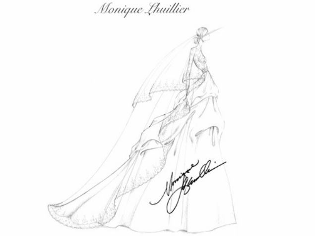 monique-lhuillier-fashion design sketches-designing-bridal-gown