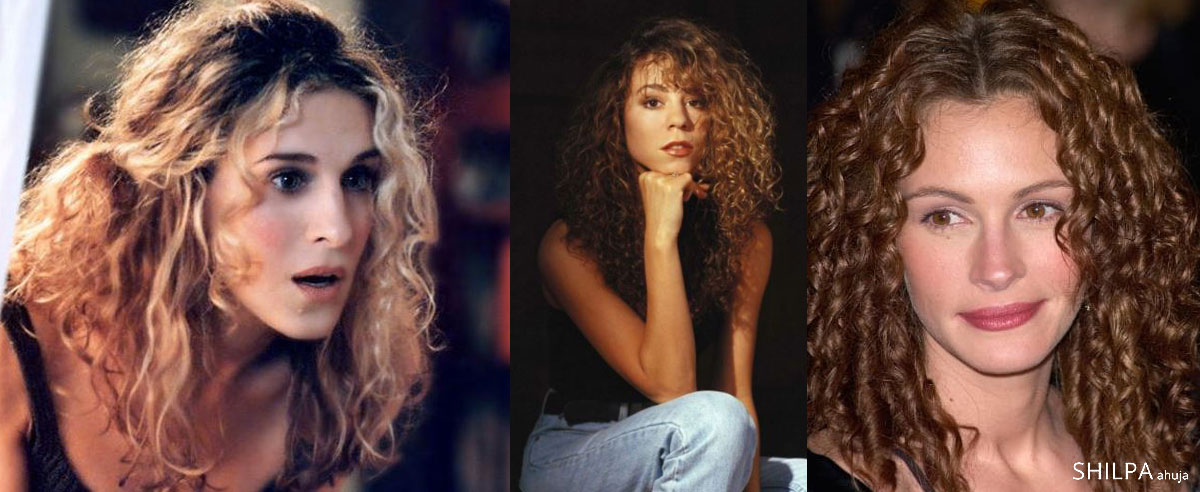 ringlets and curly hair sarah jessica parker 90s hair styles