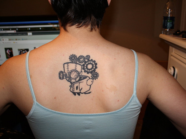 steampunk-girl-tattoo-subtle-smaller-cyborg-tattoo-ideas-for-women