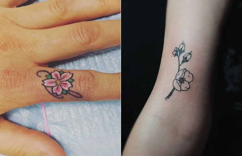 best-cherry-blossom-flower-tattoo-ideas-design-small-simple