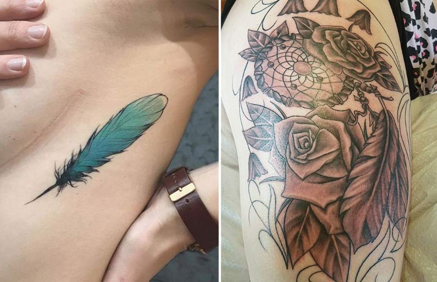 Small Feather Tattoo Idea To Get Inspired | Feather tattoos, Feather tattoo  design, Feather tattoo wrist