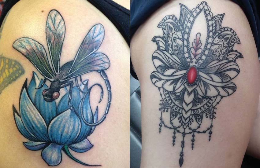 dragonfly-lotus-flower-tattoo-trend-women-ideas-meaning