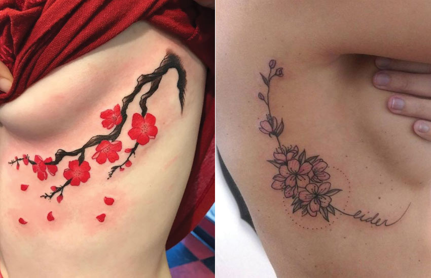 Amazon.com : 3 pcs Peach Blossom Clavicle Temporary Tattoo Waterproof Cherry  Blossom Antique Color Tattoo Sticker : Beauty & Personal Care