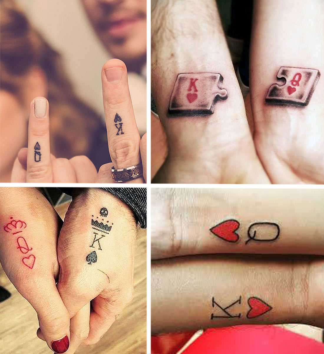 matching king and queen chess tattoos