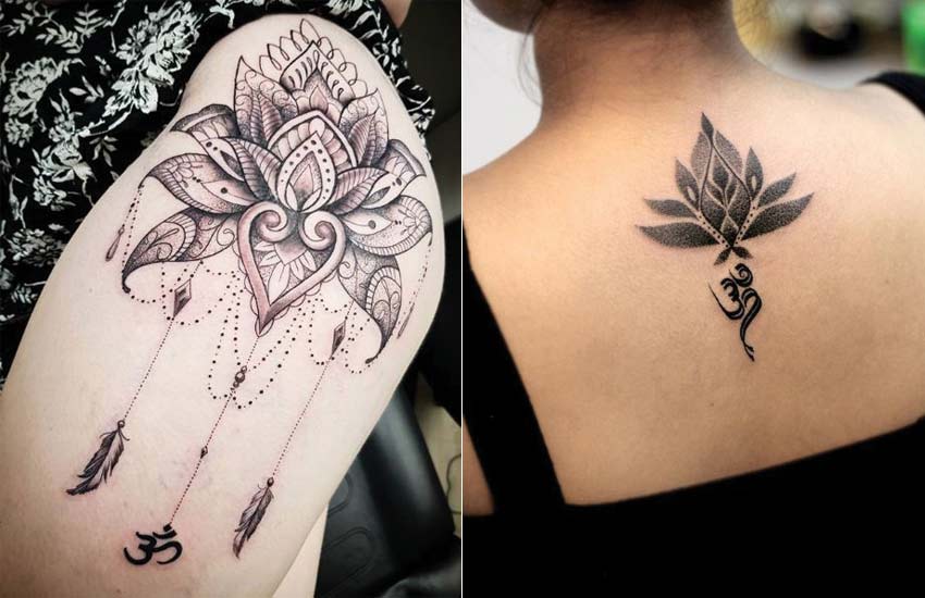lotus-flower-tattoo-ideas (4)-om-tattoos-meaning-women-girls