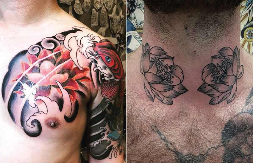 lotus-flower-tattoo-trends-ideas-men-sleeve-chinese-tattoos