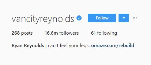 ryan-reynolds-celeb-instagram-bios-funny-clever-witty