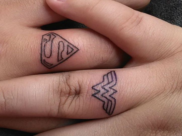 Finger Tattoo Set | Semi Permanent Tattoo - Not a Tattoo