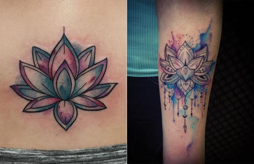 70 Beautiful Lotus Flower Tattoos & Meaning | Small lotus flower tattoo, Lotus  flower tattoo, Wrist tattoos